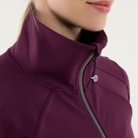 Lululemon Plum Nice Asana Jacket Full Zip - Picture 4 of 13